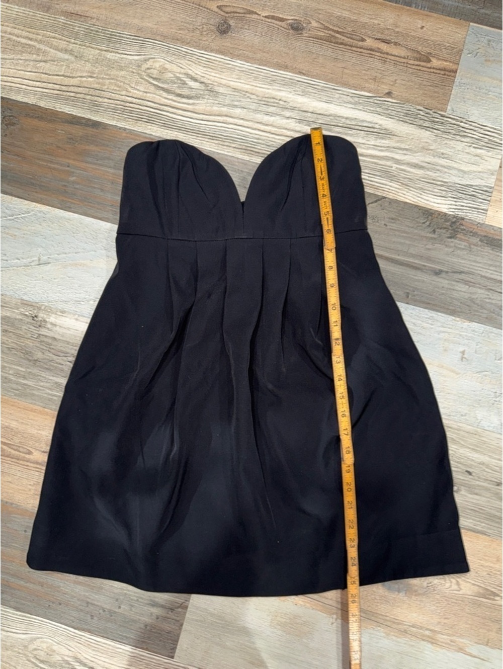 Free People Black Strapless Sweetheart Mini Dress - Picture 4 of 8